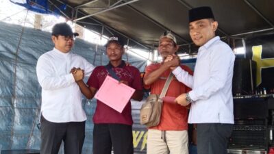 Sulman – Deni Kukuhkan Tim Pemenangan Kecamatan Maje Dan Nasal