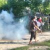 Pemerintah Desa Kepala Pasar Lakukan Fogging Cegah DBD