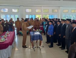 Ini Nama Nama 47 Pejabat Eselon III dan IV Kaur Yang Dimutasi