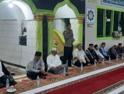 Maulid Nabi di Desa Air Dingin: Bhabinkamtibmas Polsek KS Imbau Jaga Kerukunan dan Waspada Hoax