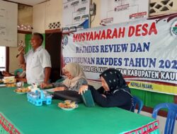 Musyawarah Desa Kepala Pasar: Review RPJMDes dan RKPDes Tahun 2026