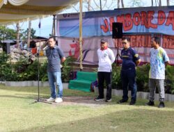 Pj. Sekda Kaur Pimpin Aksi Bersih-bersih Jelang Jamda Pramuka Bengkulu ke VII
